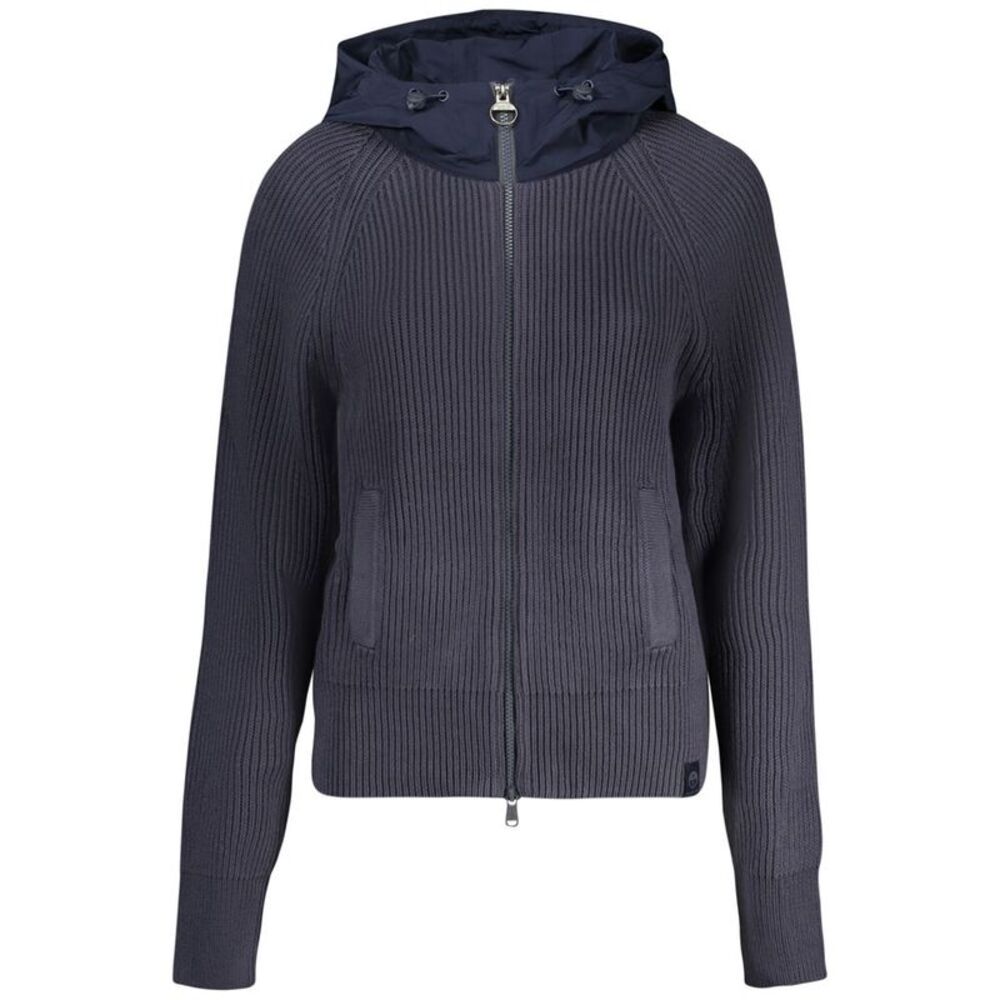 North Sails Blu Polyester Women Women's Cardigan